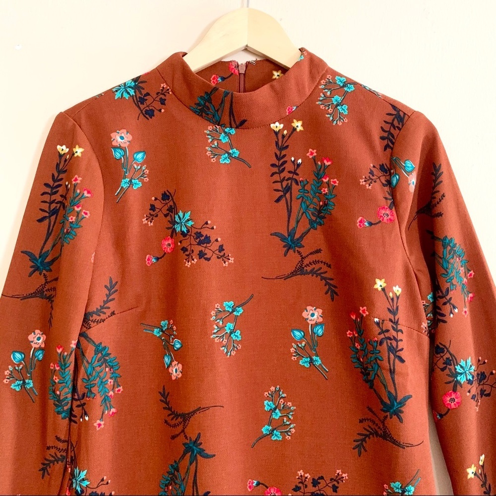 WAYF Floral Longsleeves Dress - Picture 2 of 6